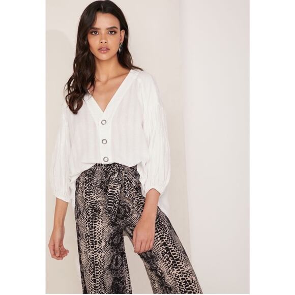 Free People Feel It Still Wide Sleeve Top - Picture 2 of 8